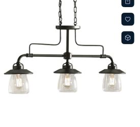 Lighting Set Hanging Pendant (3 Lights) With 2 Individual Pendant Lights