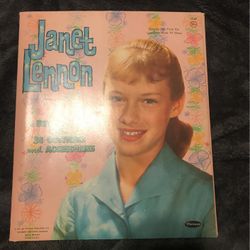 Paper Dolls 1960’s Janet Lennon 