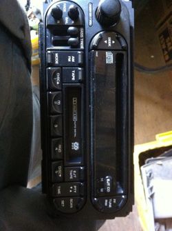 2001 dodge factory CD player