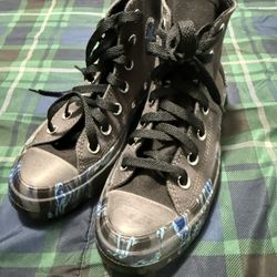 Black Converse All Star high top trainers #sneakers #converse mens 4.5 womens 6