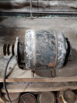 1/2 Hp 1,725 Rpm. Motor