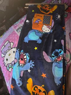 Stitch Halloween Blanket