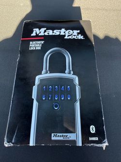 Master Lock Bluetooth Portable Lock Box