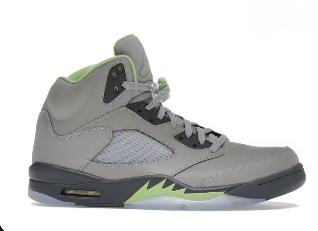 Deadstock Retro Air Jordan 5 Green Bean Size 13
