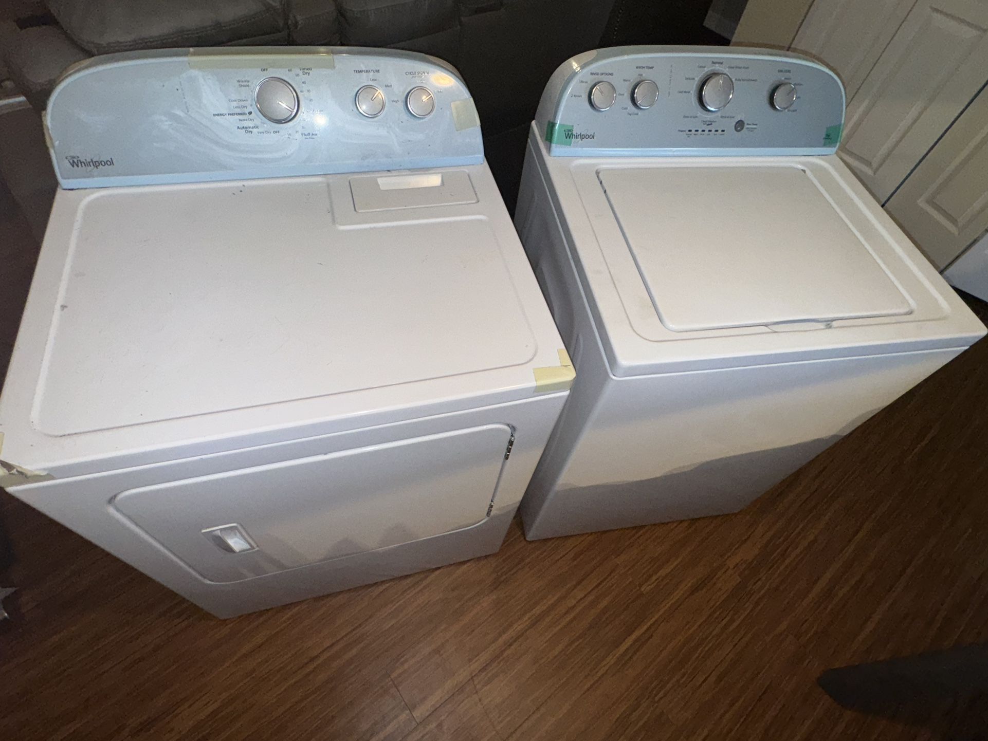 Washer and Dryer