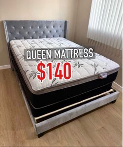 New queen mattress only $140