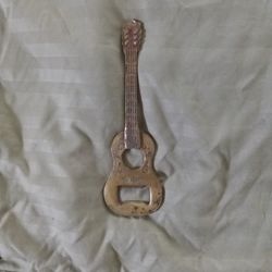 Vintage Guitar Bottle Opener