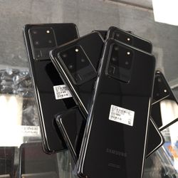 Samsung Galaxy S20 Ultra 5G 128gb Unlocked Excellent Condition $729 Each 