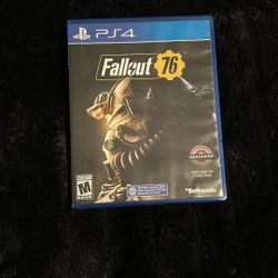 PS4 Fallout 76 Game