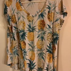 Beautiful Pineapple Blouse 