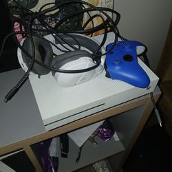 Xbox ONE with Remote And $200 Used Headphones And Games