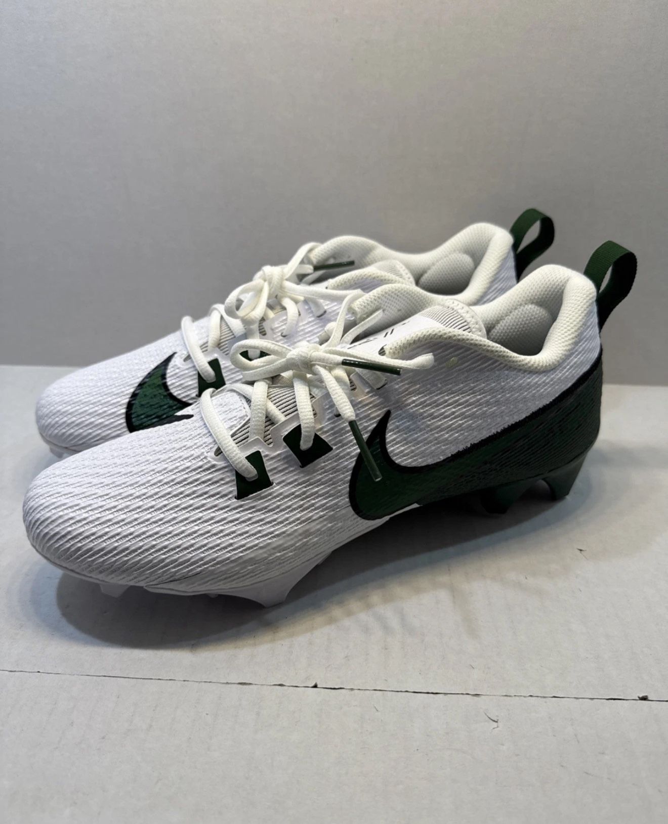 Nike Vapor Edge Speed 360 2 Football Cleats White Green FQ4045-101 Men’s size 15 Nike Vapor Edge Pro 360 2  main image 3