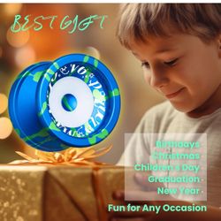 MAGICYOYO V6S LOCUS Professional YoYo - Dual Mode Responsive/Unresponsive Trick Yoyo for All Skill Levels (Kids to Advanced) with Fingerspin Design, 1