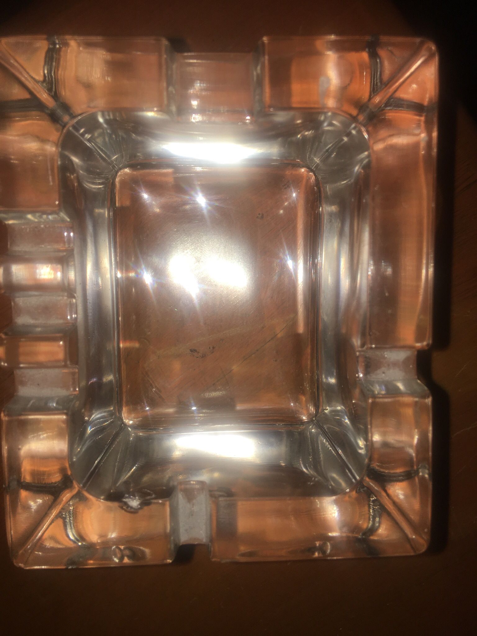 Crystal Cigar Ashtray
