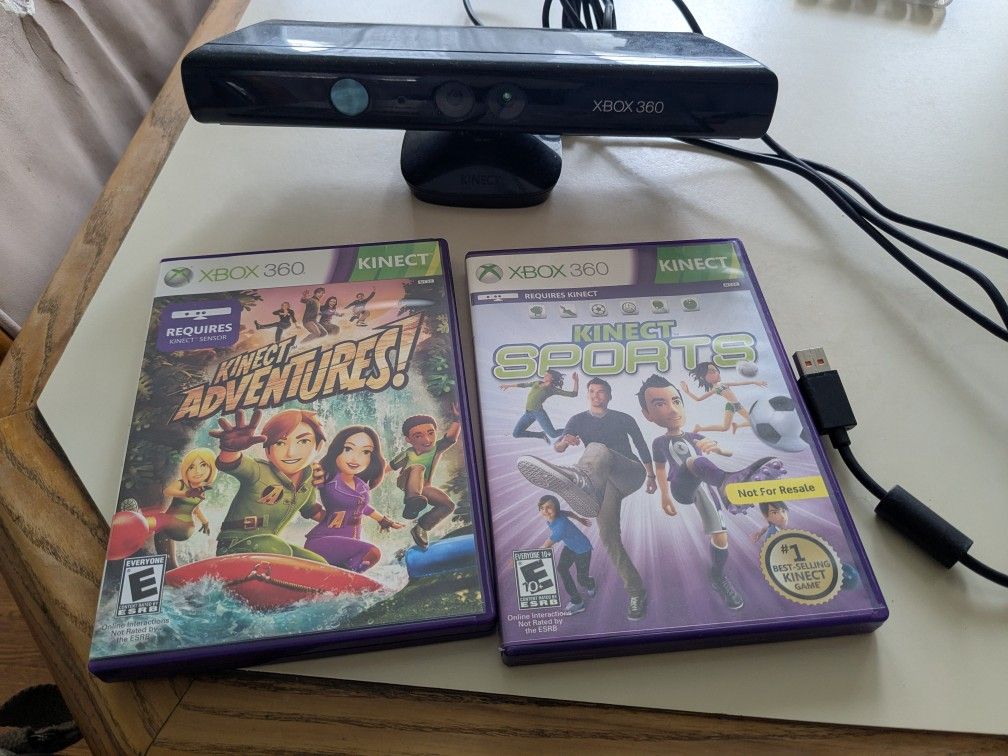 Xbox 360 Kinect with Games