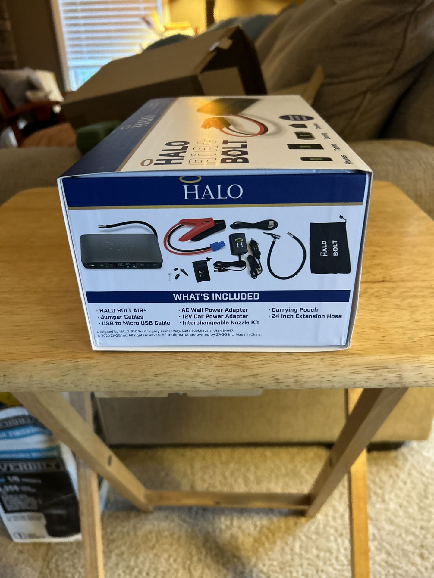 Halo Portable Power Jump Starter Air Compressor for Sale in Laurens, SC