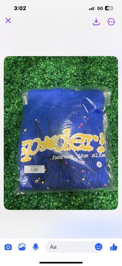 Blue Spider Hoodie 