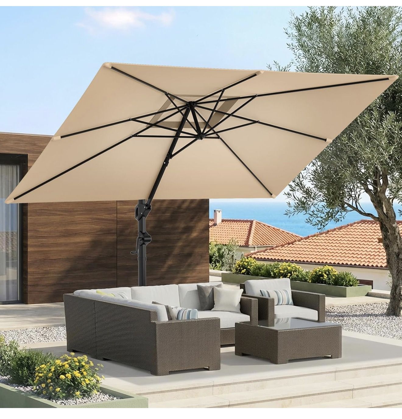 5' patio umbrella Outdoor Patio Umbrella - Patio Furniture