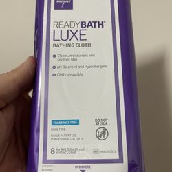ReadyBath Luxe Bathing Cloth - 20 for $25
