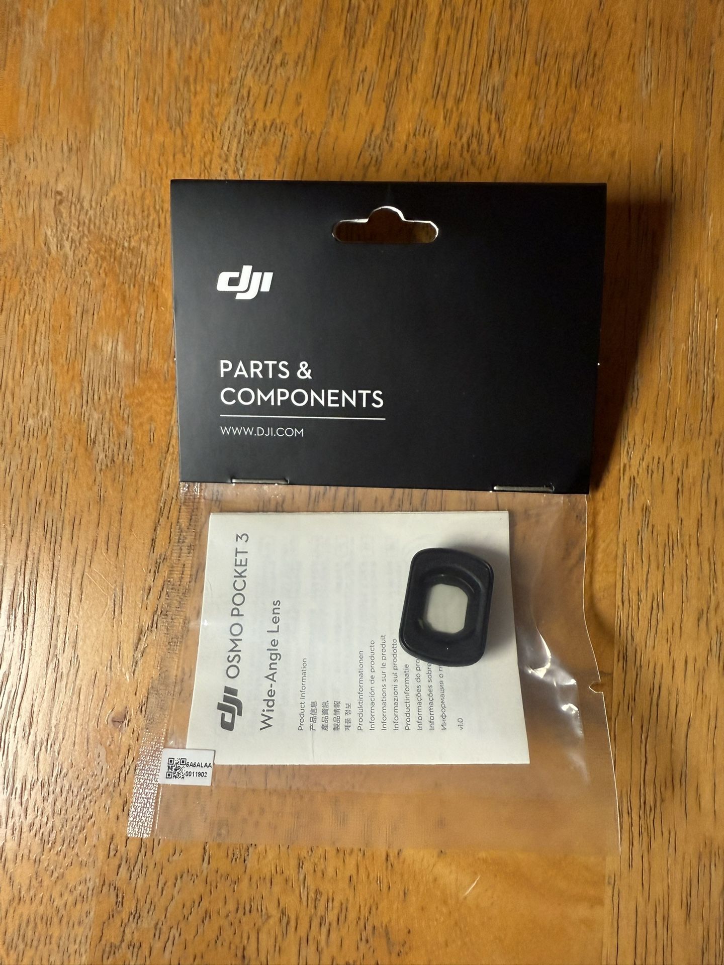 DJI Brand Wide Angle Lens 0.75x 15mm (Osmo Pocket 3)