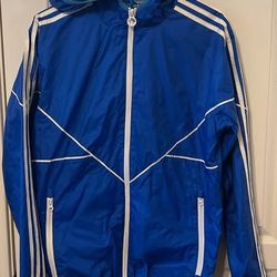Adidas Originals Vintage Jacket Windbreaker Blue
