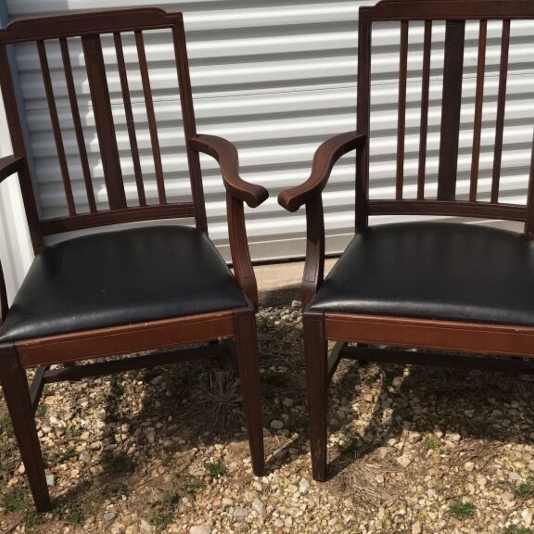 Antique Mission Chair Set Of 8