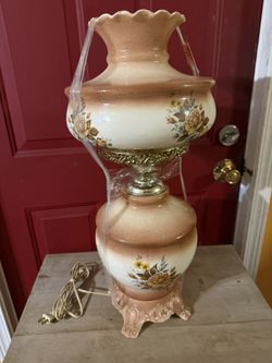 Vintage Hurricane Lamp