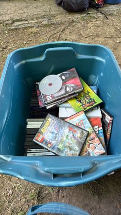 Half bin random children’s DVD