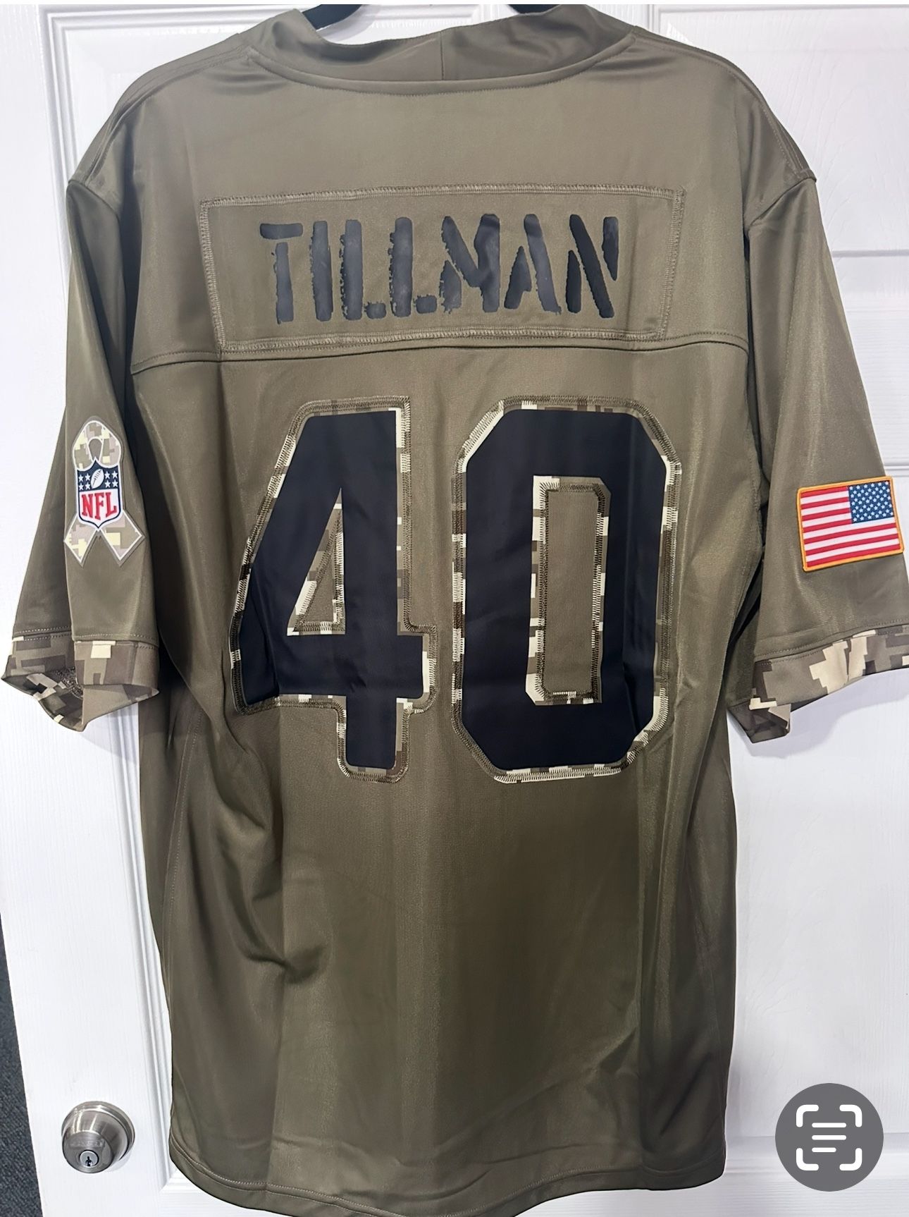 Pat Tillman salute to Service jersey