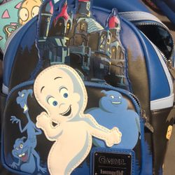 Loungefly Backpack Purses Disney Casper Garfield Aladdin Rockos Modern Life