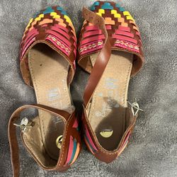 Huarache Style Sandals Made In mexico 