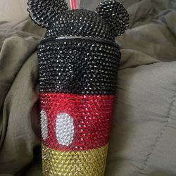 Mickey Mouse Blinged Tumbler