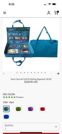 YAZZII  CARRY ALL ORGANIZER TOTE