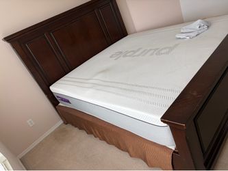 King size purple mattress