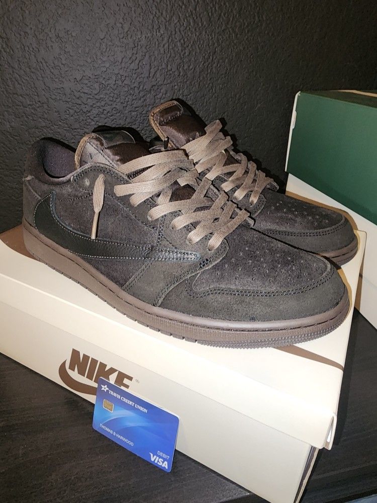 Jordan 1 Low OG TS 'Velvet Brown'