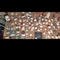 Vintage Broaches And Pins Priced As Marked Or Can Make Better Group Price Or Make Offer On All Christian DIOR BEEN SOLD .all Others Still Available