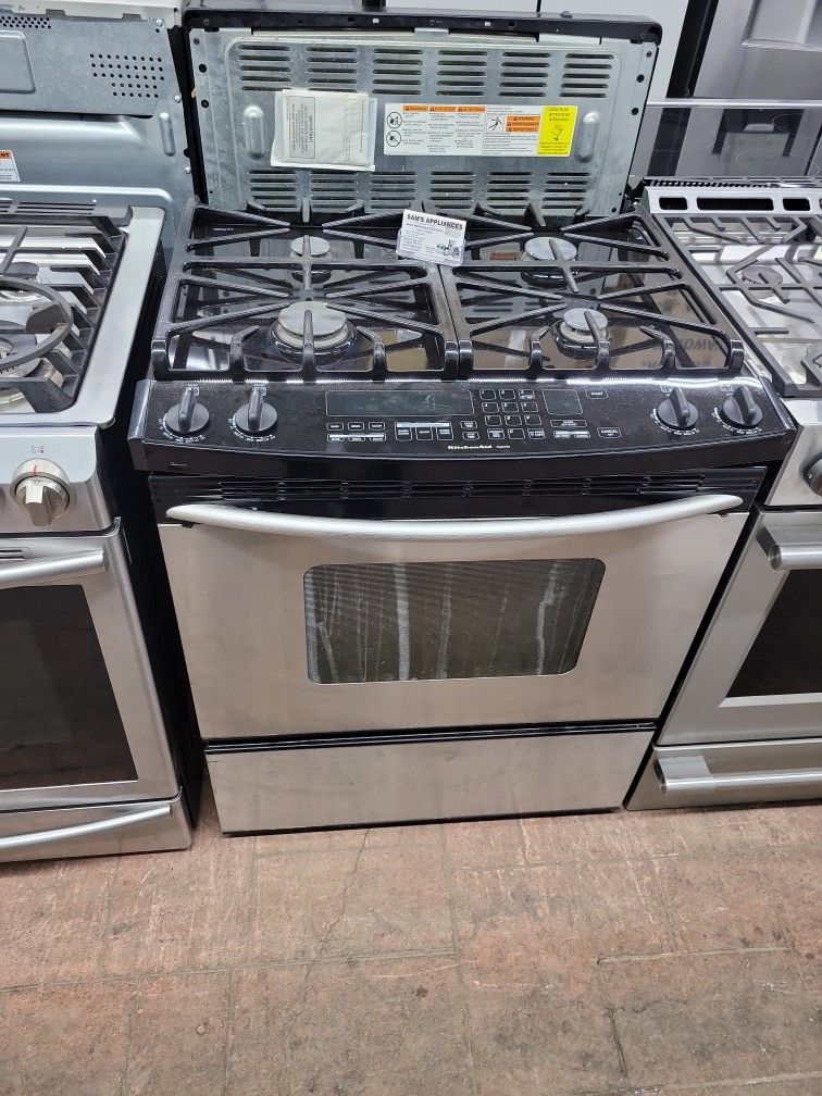 Kitchen Aid Slide Gas Stove