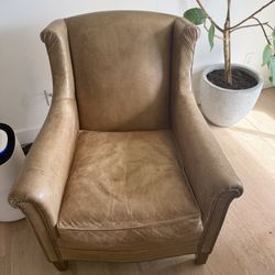 Ralph Lauren leather Chair 