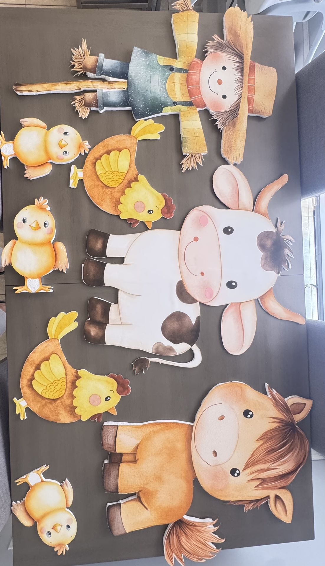 Foam board cutouts