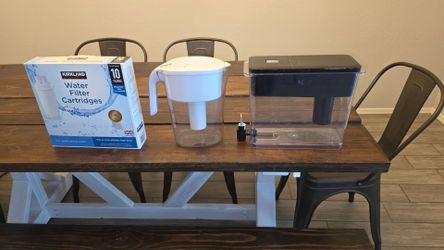 Brita pitcher, brita water dispenser and 8 filters for brita picther