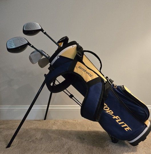 Top Flite Youth Left-handed Golf Clubs
