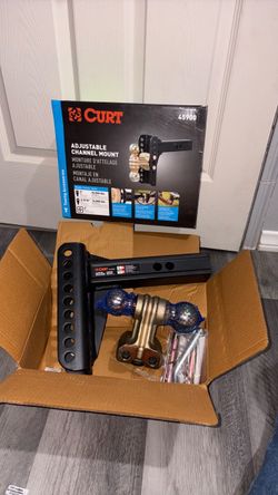 CURT 45900 Adjustable Channel Mount Hitch