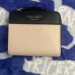 Black & Nude Kate Spade Wallet