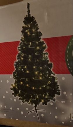 Artificial Christmas Tree with Lights