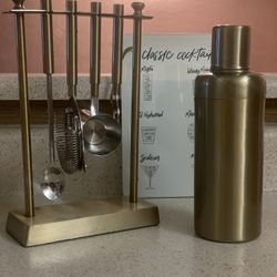 Gold Cocktail Maker Set
