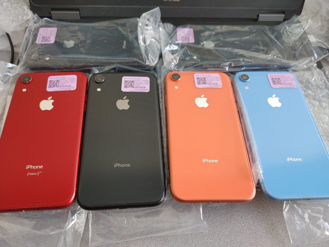 6 Sim Unlocked Apple iPhone XR 64gb 