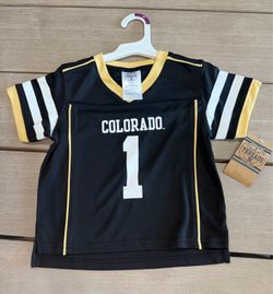 New w tags: Rivalry Threads NCAA Colorado buffalos toddler jersey