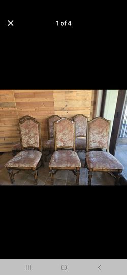 Upholstered Dining Room Chairs (6)