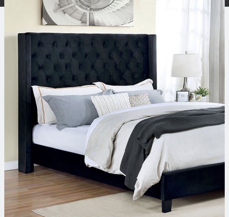 Queen Size Frame And Mattress