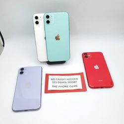 Apple iPhone 11 - $25 Down To Take Home In Payments - NO CREDIT NEEDED